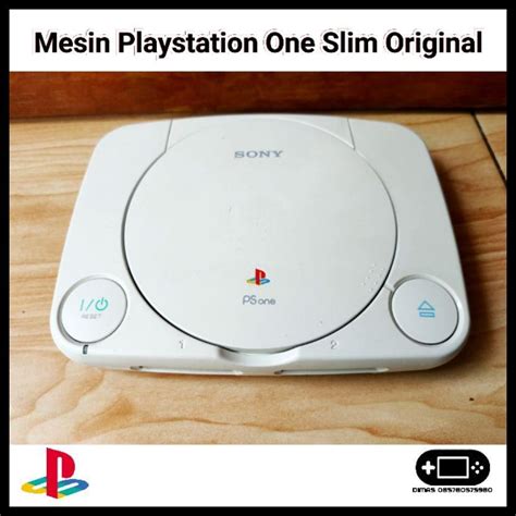 Jual MESIN PLAYSTATION ONE SLIM ORIGINAL PS1 PS 1 SLIM OPTIK NORMAL