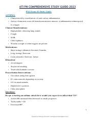 Understanding Asthma Epitaxis And Copd Study Guide Course Hero