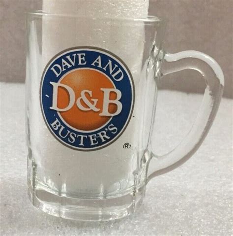 Dave And Busters Mini Beer Mug Shot Glass 3h Ebay