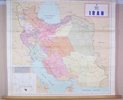 Map Antique Iran