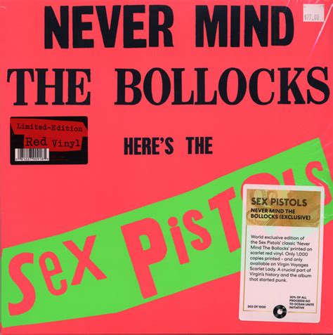 Sex Pistols Never Mind The Bollocks Here S The Sex Pistols Vinyl Red Lp Album 3 More