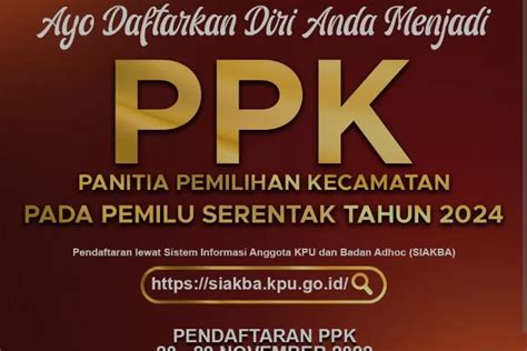 Usai Ppk Dan Pps Kapan Pendaftaran Kpps Pemilu Dibuka Ini Jadwal