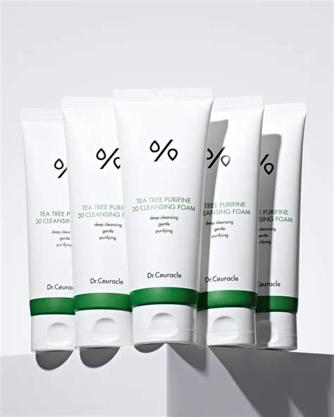 Dr. Ceuracle Tea Tree Purifine 30 Cleansing Foam - Foams | Ksisters 👯‍♀️