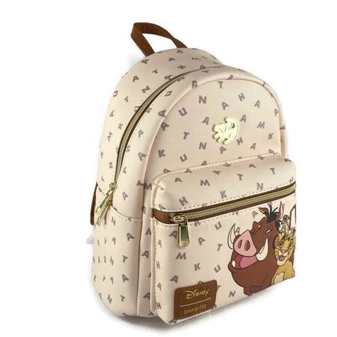 Loungefly Disney The Lion King Mini Backpack Hakuna Matata Simba Timon