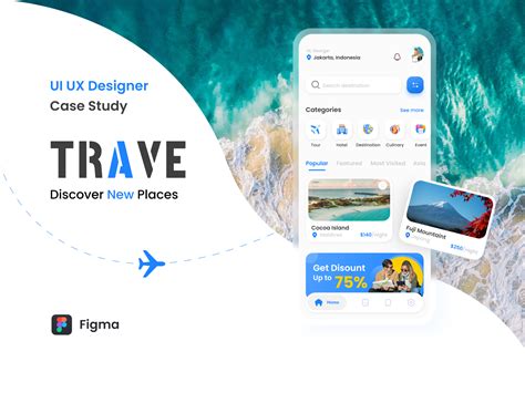 Trave - Travel Mobile App by Bagus Ramdani on Dribbble