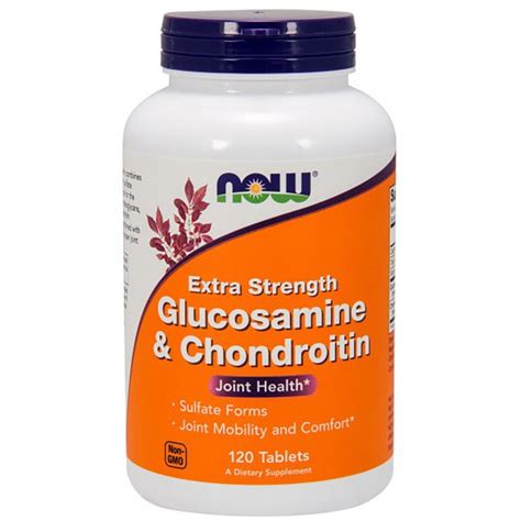 Glucosamine And Chondroitin Extra Strength Now Foods