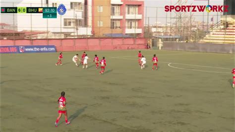 Bangladesh Vs Bhutan Saff U 16 Womens Championship 2024 Nepal Youtube