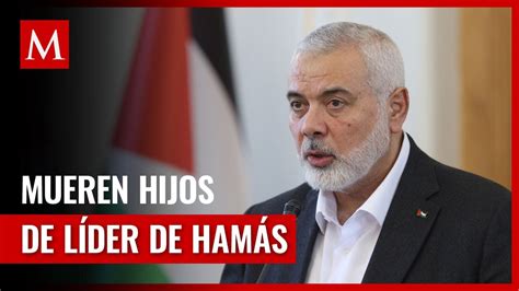 Líder de Hamás pierde a sus hijos en bombardeo israelí en la Franja de