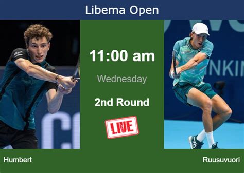 How To Watch Humbert Vs Ruusuvuori On Live Streaming In S On