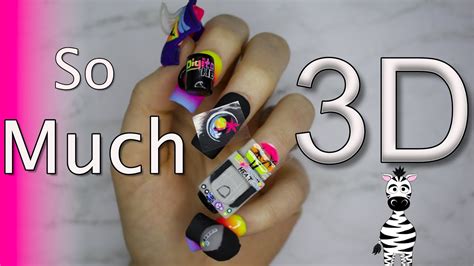 So Many Techniques Digitalheat Fx Acrylic And Gel Nail Art Tutorial