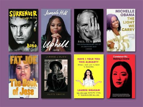 Recommendations for recent and upcoming celebrity memoirs : NPR