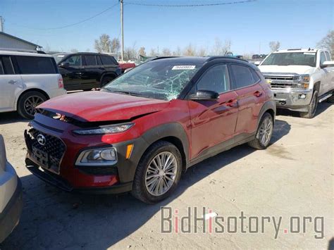 Report Km K Aa Ku Hyundai Kona Red Gas Price And Damage