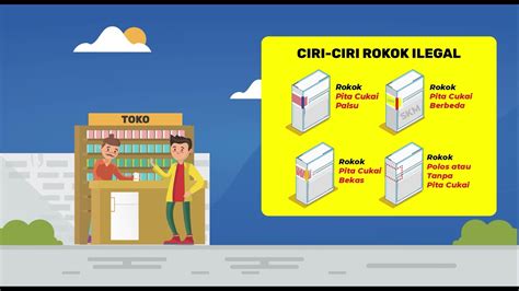 kenali ciri ciri rokok ilegal laporkan  menemukannya youtube
