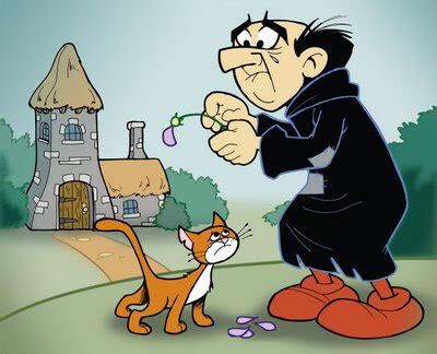 The Smurfs Gargamel And Azrael