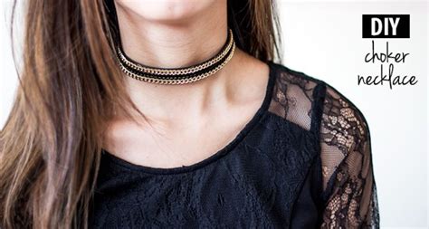 Relive The 90s With These DIY Chokers