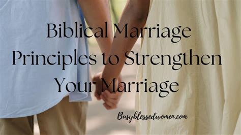 10 Biblical Principles For Marriages And Marriage 46 Off