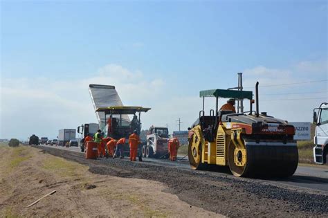 Autopista Rosario Córdoba completan la repavimentación entre Funes y