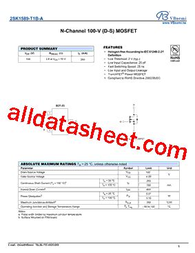 Sk T B A Datasheet Pdf Vbsemi Electronics Co Ltd