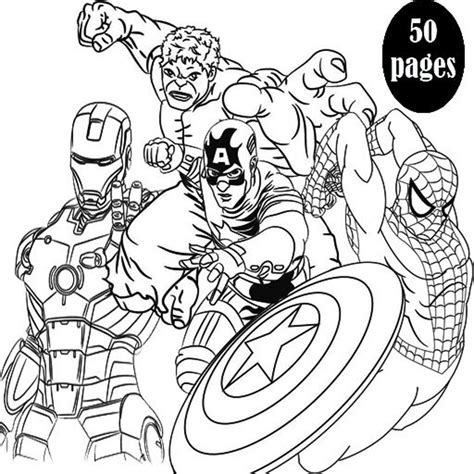 Best Gift Super Hero Coloring Pages Pages Pdf Coloring Pages For