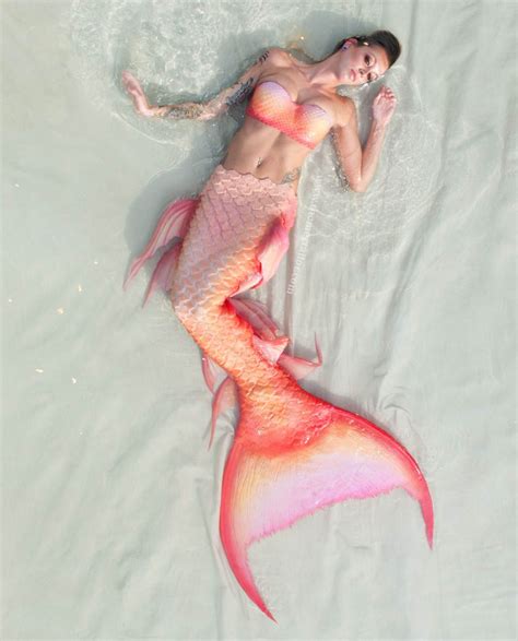 Tattered Splash Silicone Mermaid Tail Diy Mermaid Tail Realistic