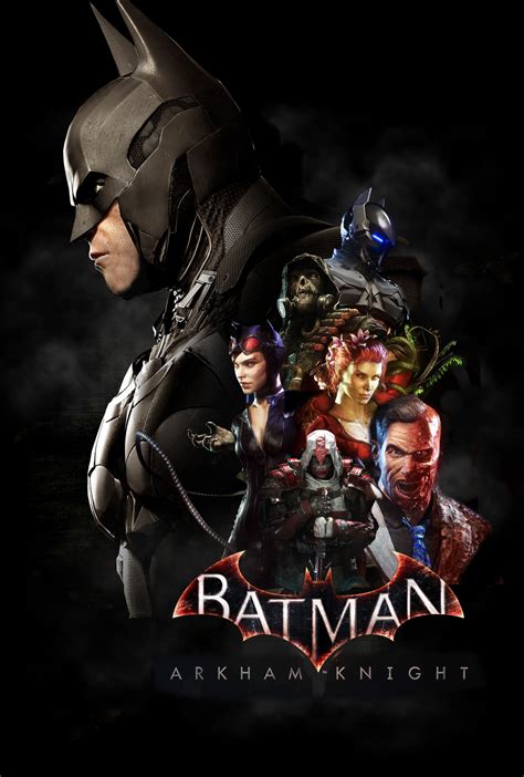 Batman Arkham Knight Poster Nanaxclips