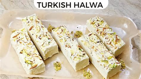 Turkish Halwa Halwa Turkish Recipes Turkish Halva Recipe Recipe