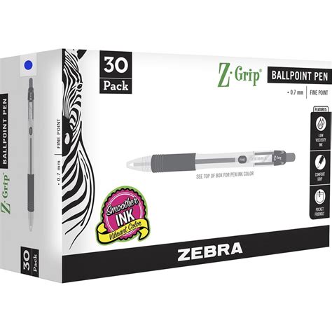 Zebra Pen Z Grip 07mm Retractable Ballpoint Pen