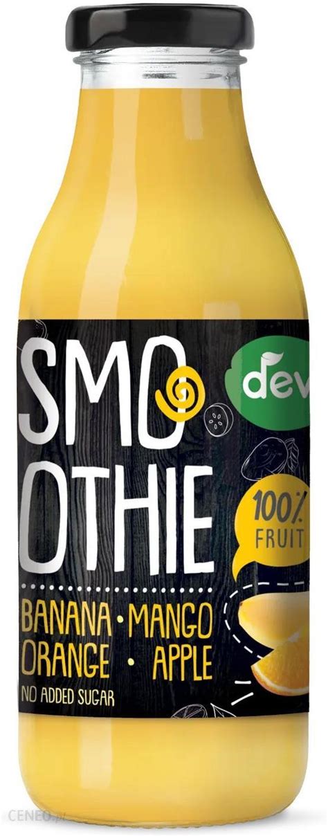 Deva Nutrition Smoothie Jab Ko Banan Mango I Pomara Cza Ml Ceny I