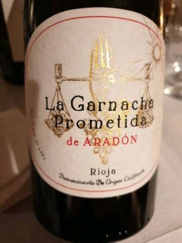 Bodegas Aradon La Garnacha Prometida Vivino Australia