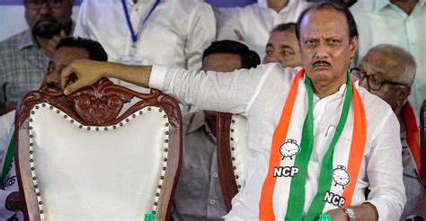 Ajit Pawar Approaches Election Commission Stakes Claim Over Ncp Name