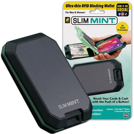 Slim Mint Wallet | BulbHead