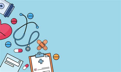 doctor background vector art icons  graphics