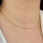 Thin Gold Chain Necklace Iana Dixon Dainty Jewelry