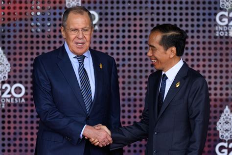 How Russia's Lavrov Faced Off With World Leaders at G20 - Newsweek