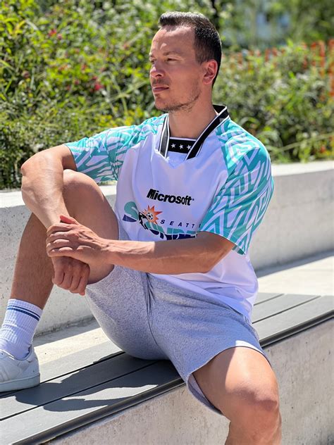 Seattle Sounders FC 1994 Away Soccer Jersey NASL Retro | Football Shirt