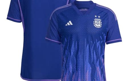 Esta será la camiseta suplente de la Selección Argentina en Qatar 2022