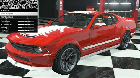 GTA 5 OG Vehicle Customization Vapid Dominator Ford Mustang GT