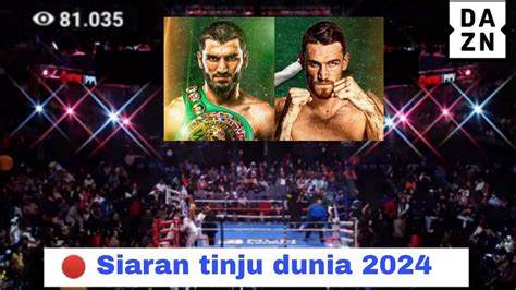 LIVE BOXING 2024 ARTHUR BETERBIEV VS CALLUM SMITH Tinju Dunia Hari