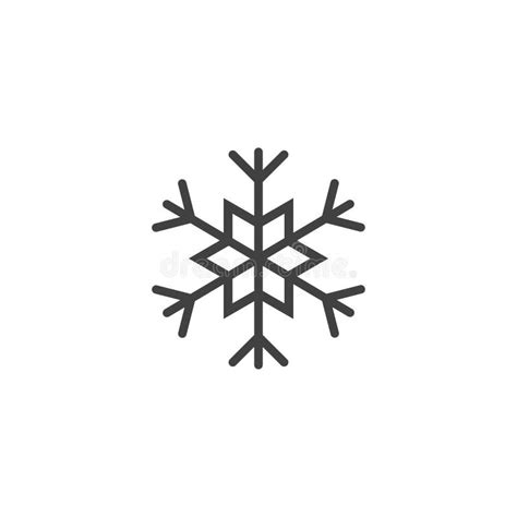 Icona O Logo Del Fiocco Di Neve Natale E Simbolo Di Tema Di Inverno