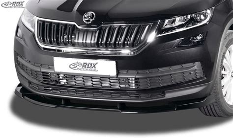 Front Spoilers Rdx Front Spoiler Vario X For Skoda Kodiaq Ns Front