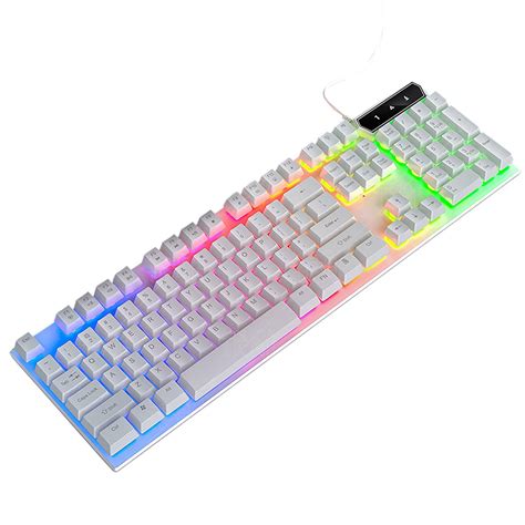 Loud Keyboard LED Backlit USB Gaming Keyboard Fashion Mechanical ...