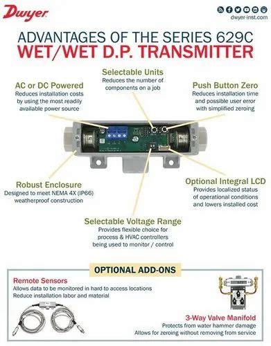 Series Wet Differential Pressure Transmitter Wholesaler India Delhi