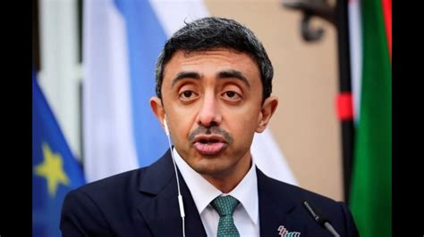 UAE Foreign Minister Sheikh Abdullah Bin Zayed Al Nahyan Begins 2 Day