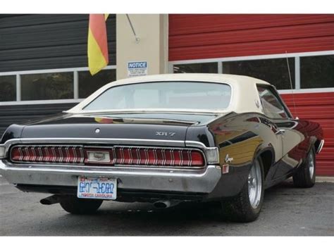 1970 MERCURY COUGAR XR7 115125 Miles Black 3 Spd Auto Classic Mercury