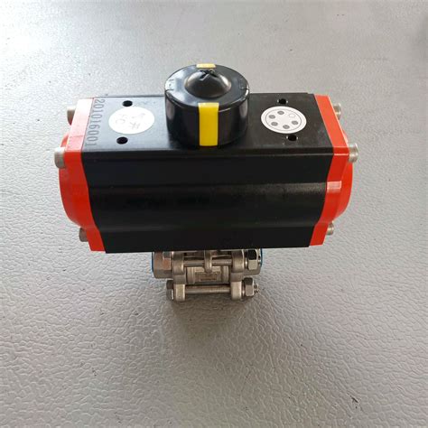 Single Acting Pneumatic Valve Pneumatic Actuator Spring Return For Actuator