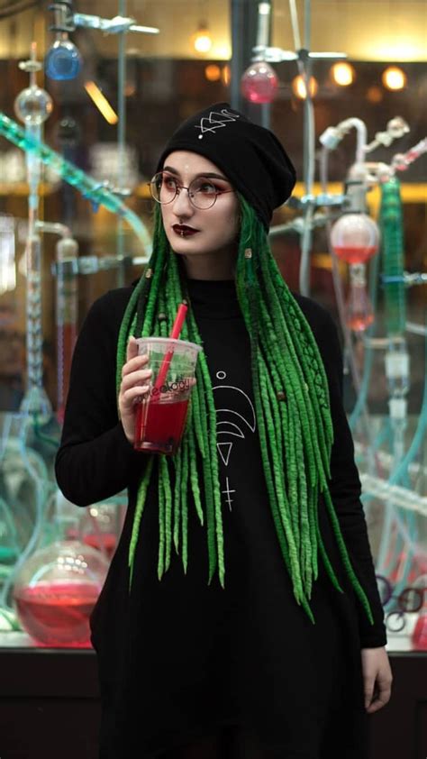 Wool Dreads Dreadlocks Modern Hairstyles Girl Hairstyles Cyberpunk