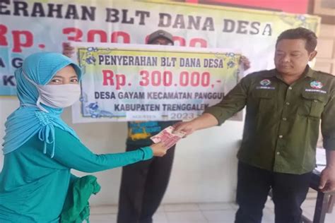 Isu Prioritas Penggunaan Blt Dana Desa Tahun Terdapat Poin