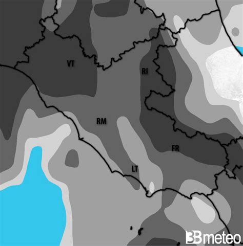 Lazio Previsione Meteo Live Sat Delle Nubi 3B Meteo