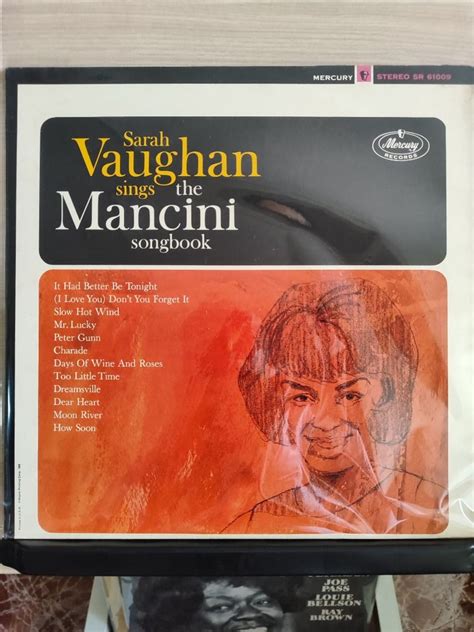 Sarah Vaughan Sings The Mancini Songbook Hobbies And Toys Music And Media