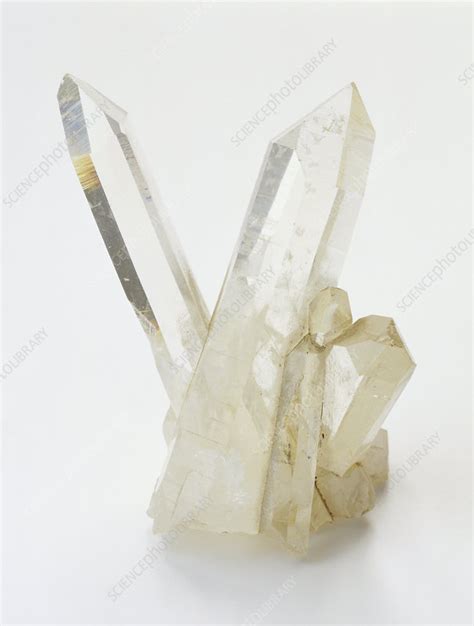 Prismatic rock crystals - Stock Image - C024/1118 - Science Photo Library